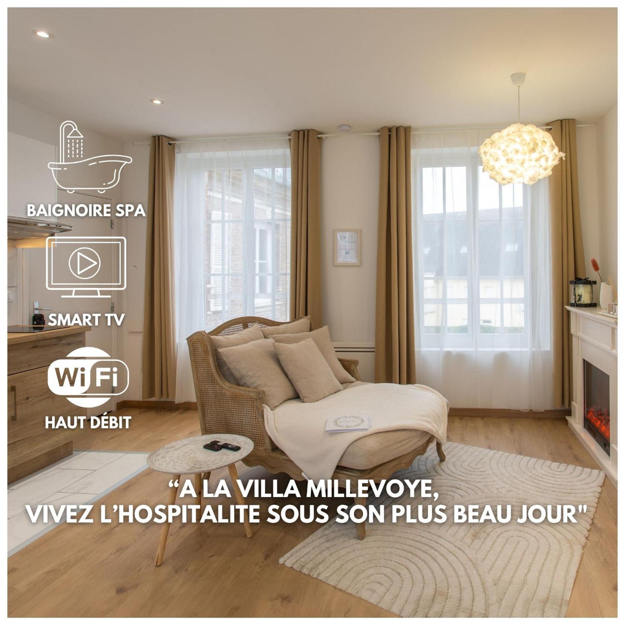 L'Amour Vrai - Love Room -T2 Elegant Et Romantique Абвиль Экстерьер фото